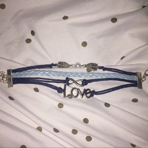 Blue bracelet